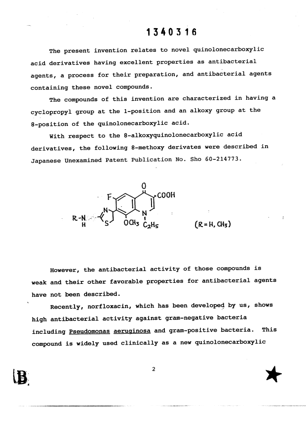 Canadian Patent Document 1340316. Description 19981212. Image 1 of 39
