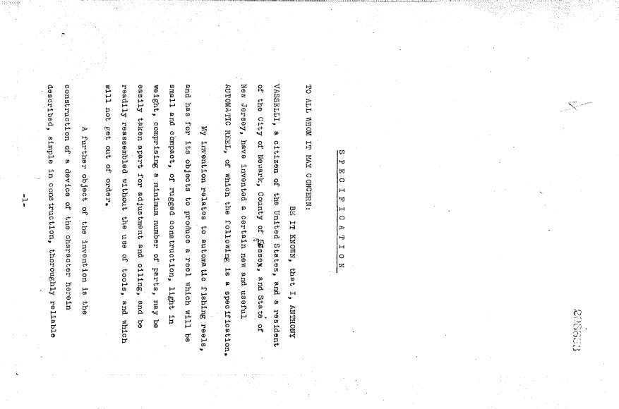 Canadian Patent Document 208853. Description 19951214. Image 1 of 7