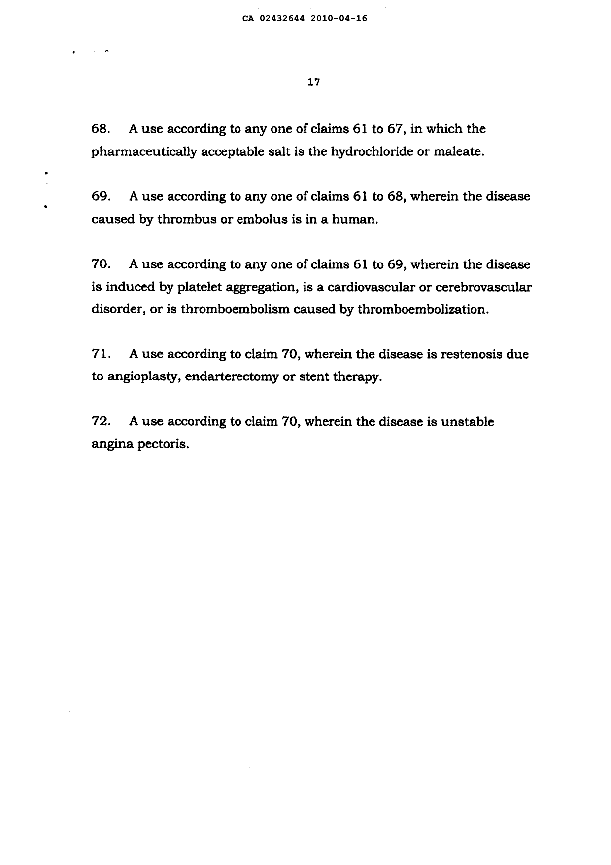 Canadian Patent Document 2432644. Prosecution-Amendment 20091216. Image 14 of 14