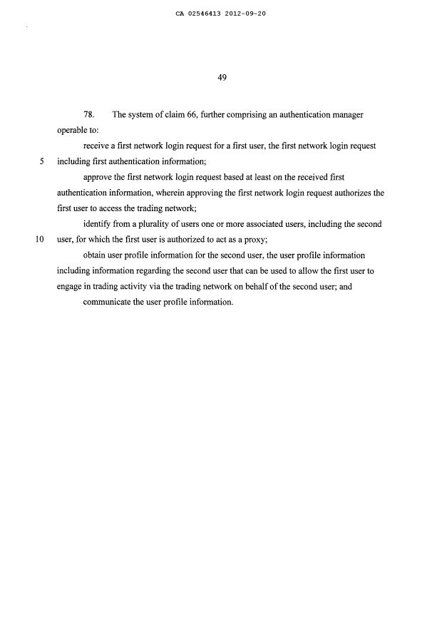 Document de brevet canadien 2546413. Revendications 20131204. Image 25 de 25