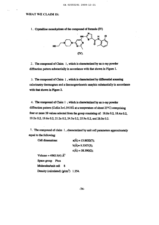 Document de brevet canadien 2555291. Poursuite-Amendment 20081221. Image 3 de 6