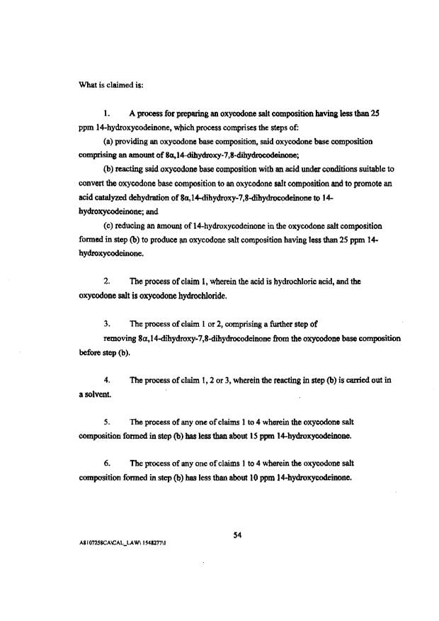Document de brevet canadien 2557845. Revendications 20091105. Image 1 de 11
