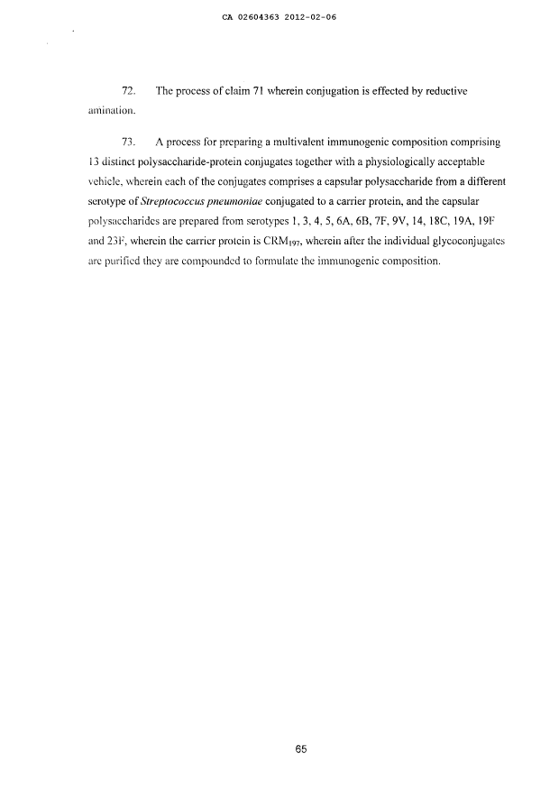 Document de brevet canadien 2604363. Poursuite-Amendment 20111206. Image 13 de 13