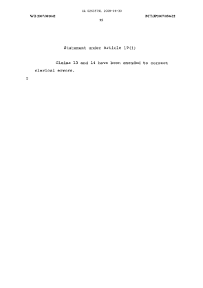 Canadian Patent Document 2635791. Prosecution-Amendment 20080630. Image 1 of 1