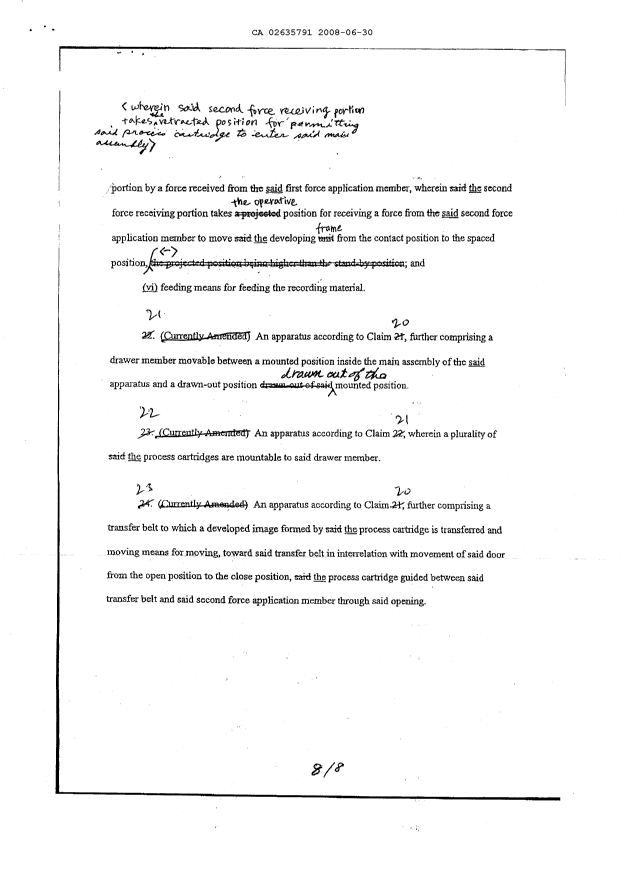 Canadian Patent Document 2635791. Prosecution-Amendment 20080630. Image 29 of 29