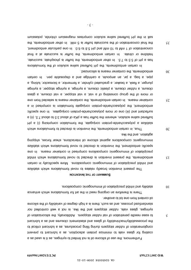 Canadian Patent Document 2650056. Description 20071221. Image 3 of 42