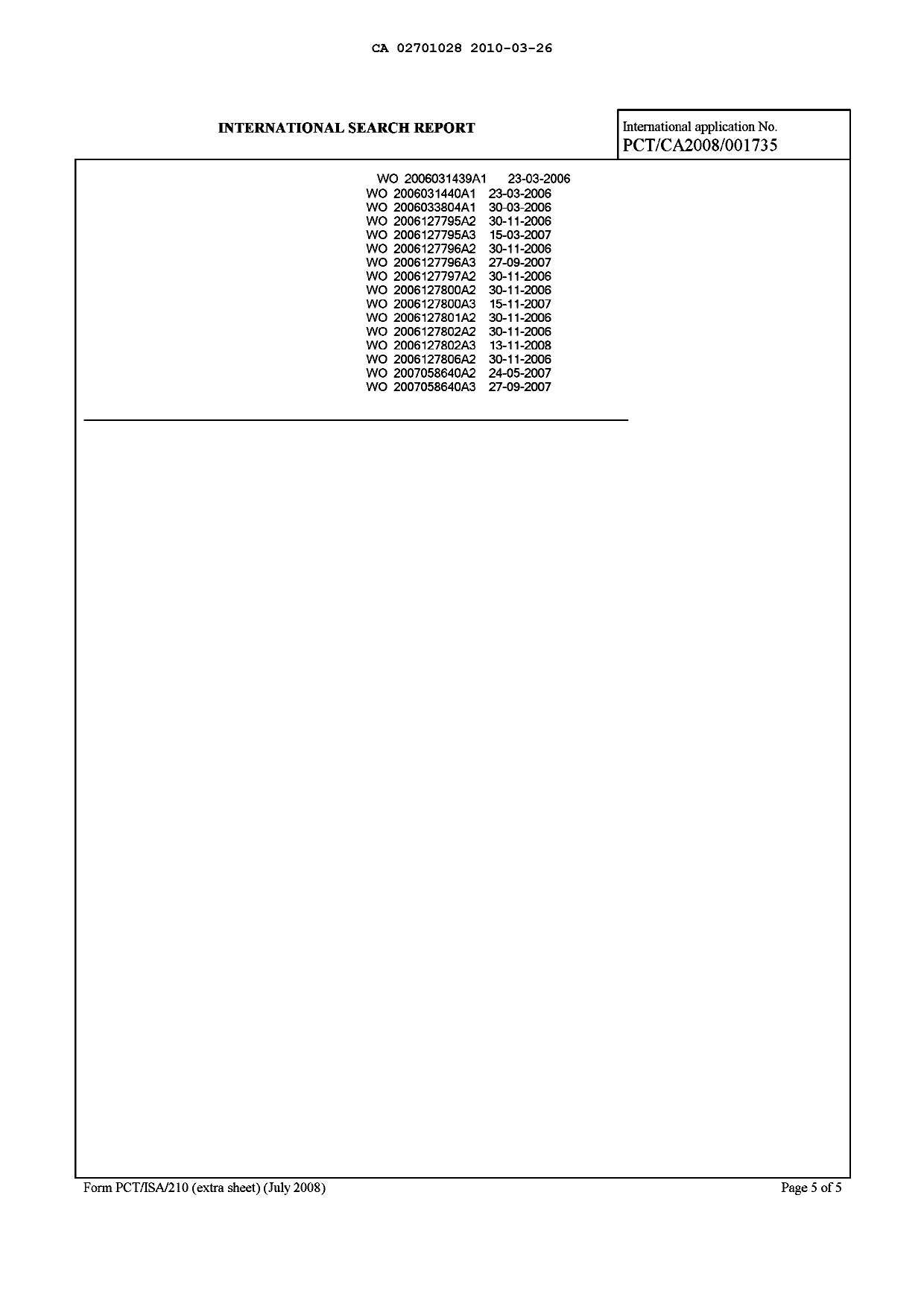 Document de brevet canadien 2701028. PCT 20091226. Image 19 de 19