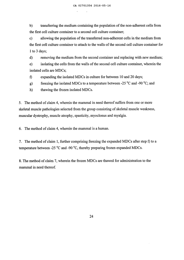Document de brevet canadien 2701354. Revendications 20151216. Image 2 de 2