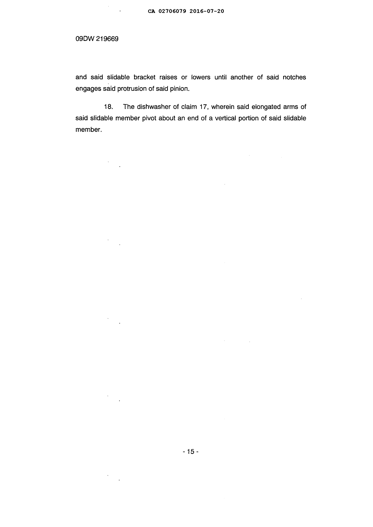 Document de brevet canadien 2706079. Revendications 20151220. Image 4 de 4