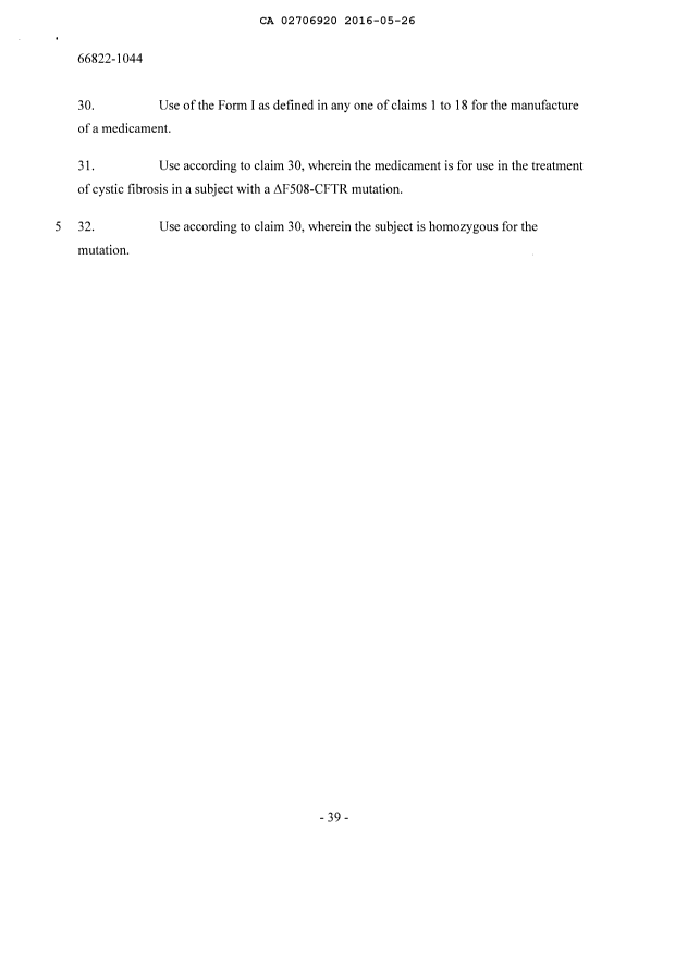Document de brevet canadien 2706920. Revendications 20151226. Image 4 de 4