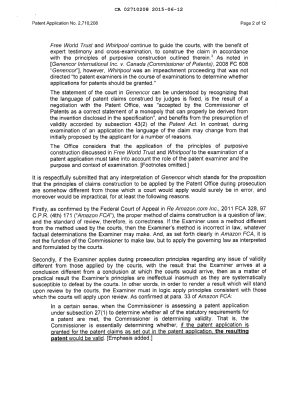 Document de brevet canadien 2710208. Poursuite-Amendment 20141212. Image 2 de 9