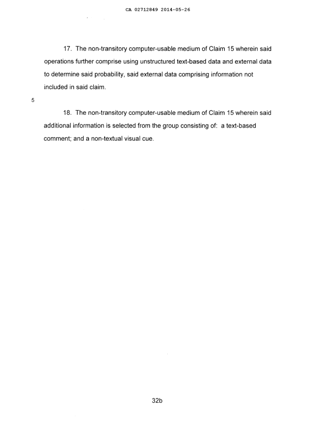 Document de brevet canadien 2712849. Poursuite-Amendment 20131226. Image 14 de 14