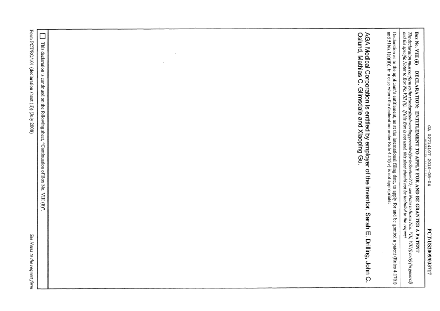 Document de brevet canadien 2714107. PCT 20091204. Image 10 de 10