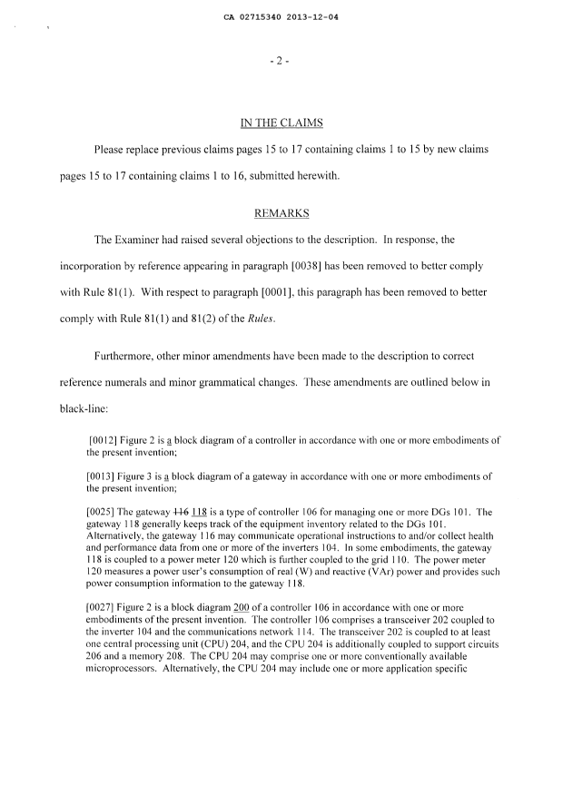 Canadian Patent Document 2715340. Prosecution-Amendment 20121204. Image 2 of 19