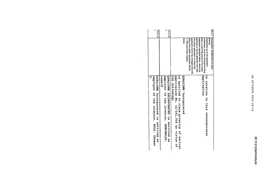 Document de brevet canadien 2718678. PCT 20091215. Image 12 de 12