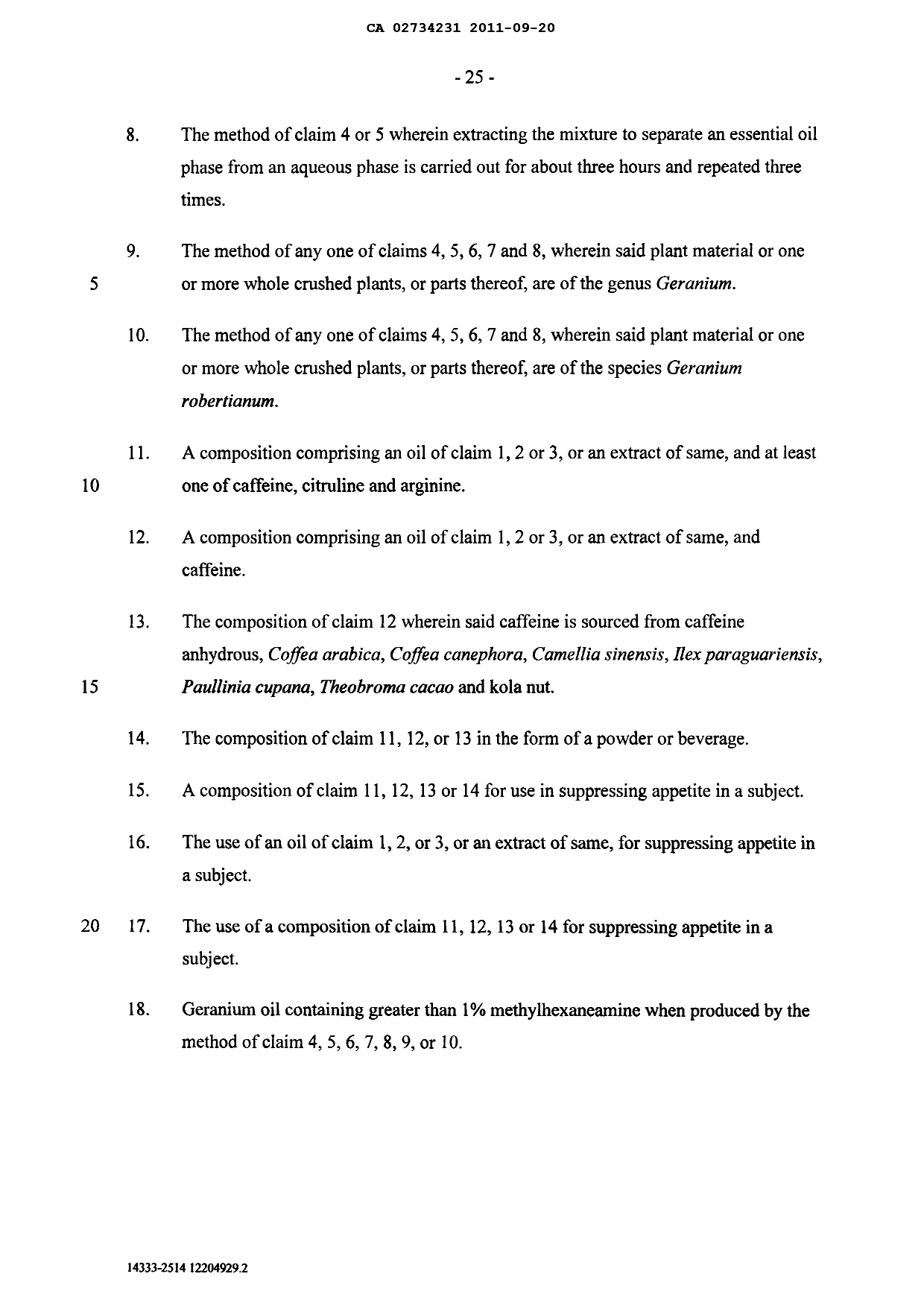 Canadian Patent Document 2734231. Prosecution-Amendment 20101220. Image 6 of 6