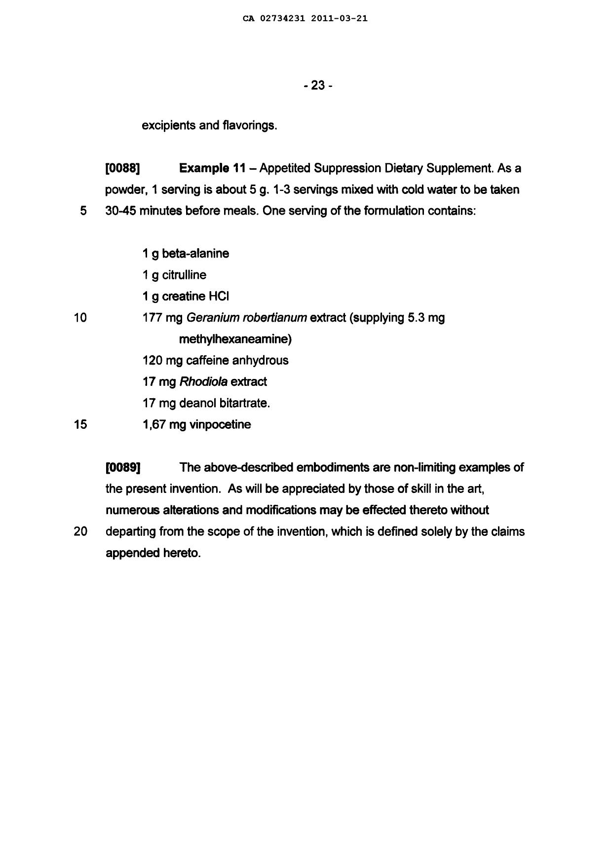 Canadian Patent Document 2734231. Description 20101221. Image 23 of 23