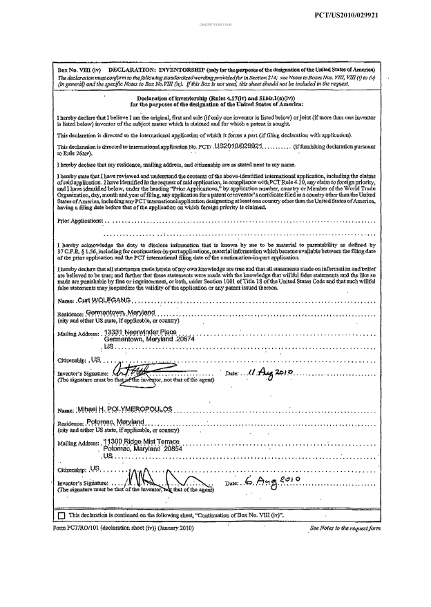 Canadian Patent Document 2757713. PCT 20111004. Image 10 of 10