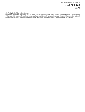 Document de brevet canadien 2764539. Page couverture 20121222. Image 2 de 2