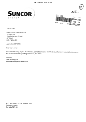 Canadian Patent Document 2776704. Prosecution-Amendment 20131228. Image 1 of 1