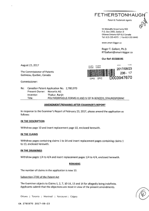 Canadian Patent Document 2780970. Amendment 20170823. Image 1 of 10