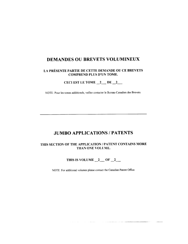 Document de brevet canadien 2782684. Description 20120602. Image 1 de 192