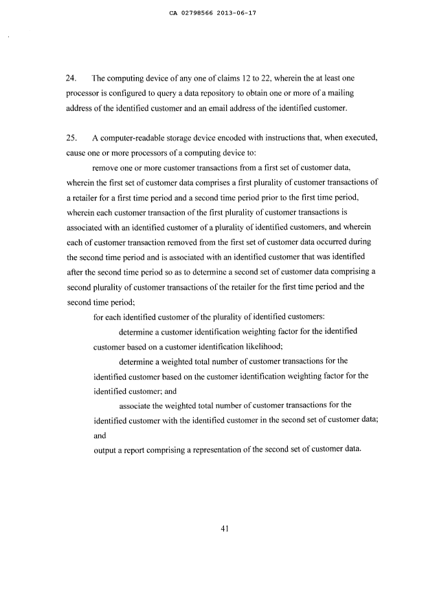 Canadian Patent Document 2798566. Prosecution-Amendment 20121217. Image 17 of 17