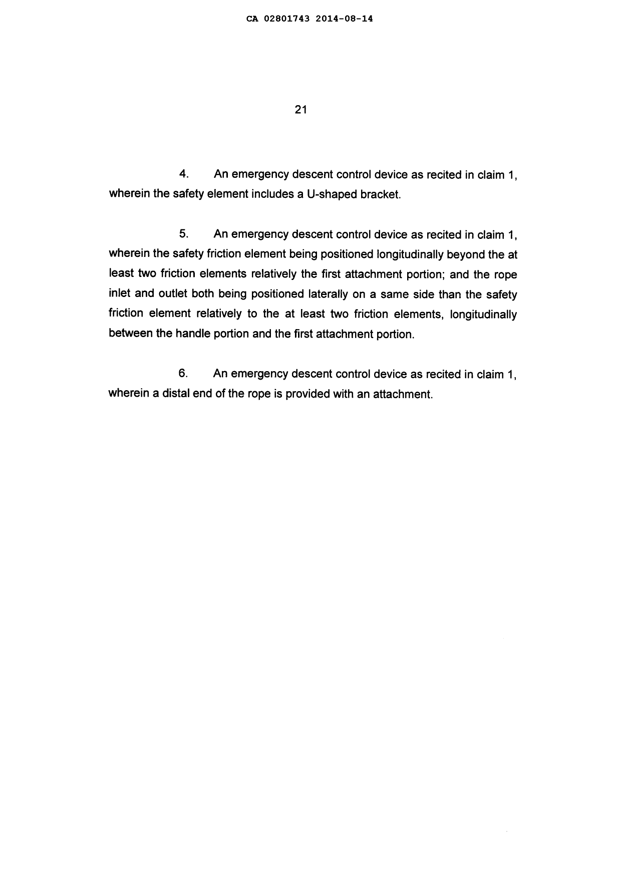 Document de brevet canadien 2801743. Revendications 20131214. Image 2 de 2