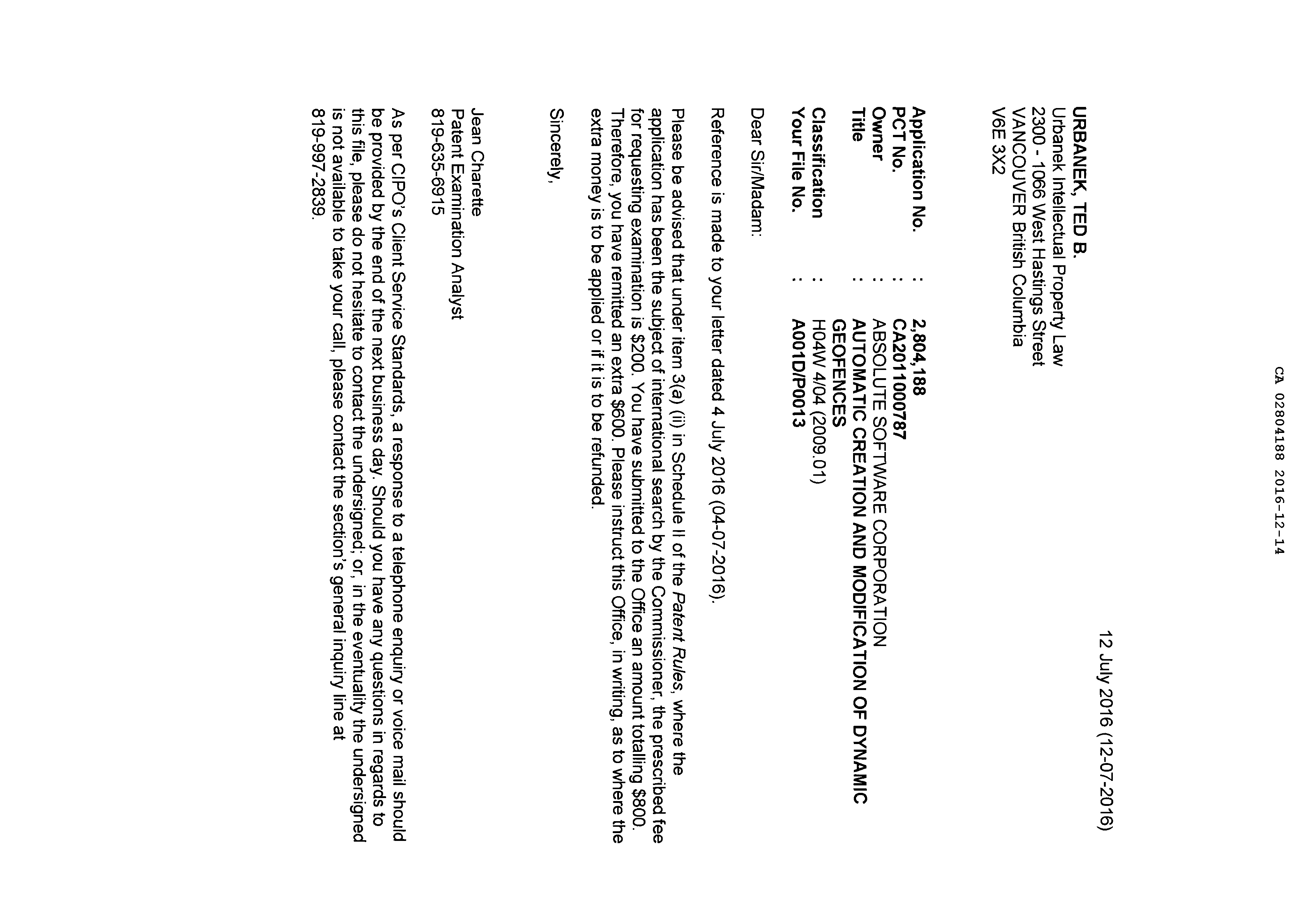Canadian Patent Document 2804188. Prosecution-Amendment 20151214. Image 2 of 2
