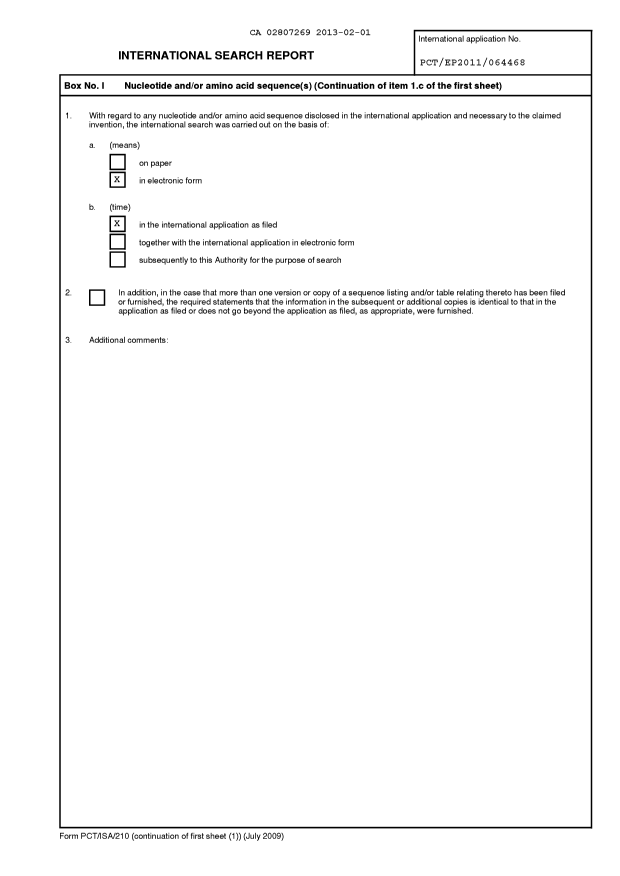 Document de brevet canadien 2807269. PCT 20121201. Image 2 de 7