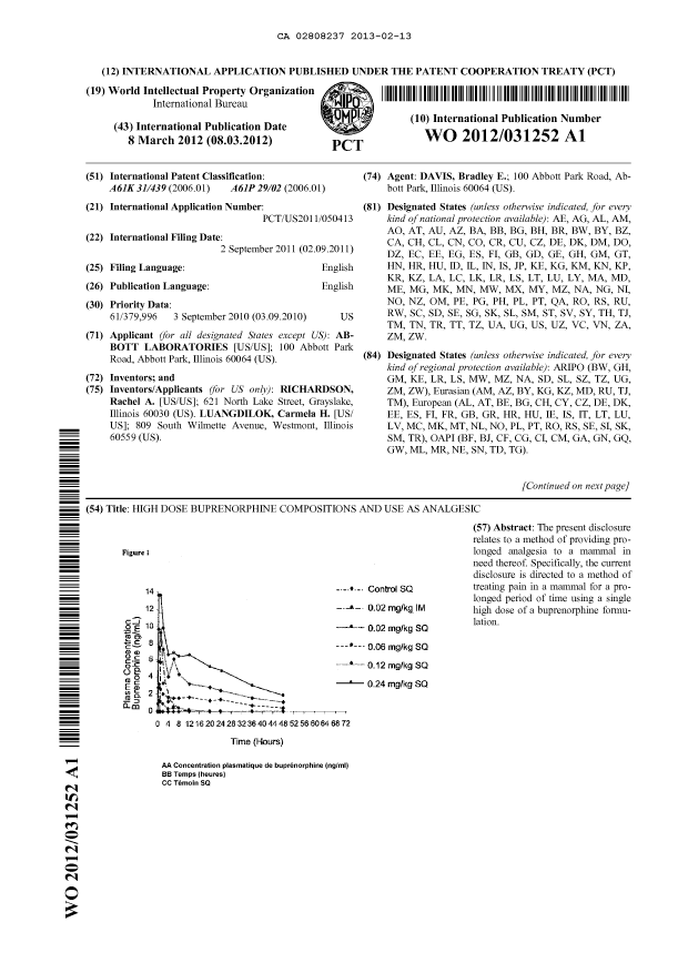 Document de brevet canadien 2808237. Abrégé 20130213. Image 1 de 2