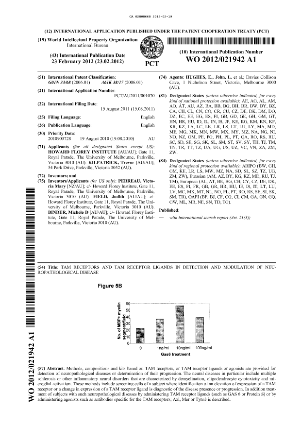 Document de brevet canadien 2808668. Abrégé 20121219. Image 1 de 1