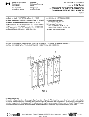 Document de brevet canadien 2812564. Page couverture 20121211. Image 1 de 1