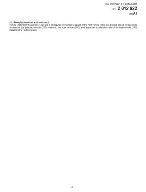 Document de brevet canadien 2812922. Page couverture 20121213. Image 2 de 2