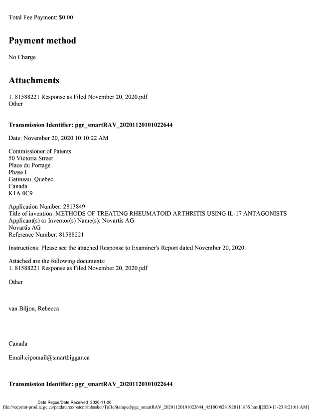 Canadian Patent Document 2813849. Amendment 20201120. Image 2 of 9