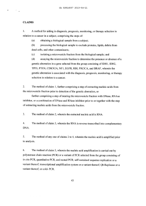 Document de brevet canadien 2814507. Revendications 20121212. Image 1 de 3