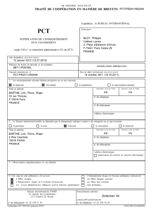 Document de brevet canadien 2814821. PCT 20121215. Image 2 de 4