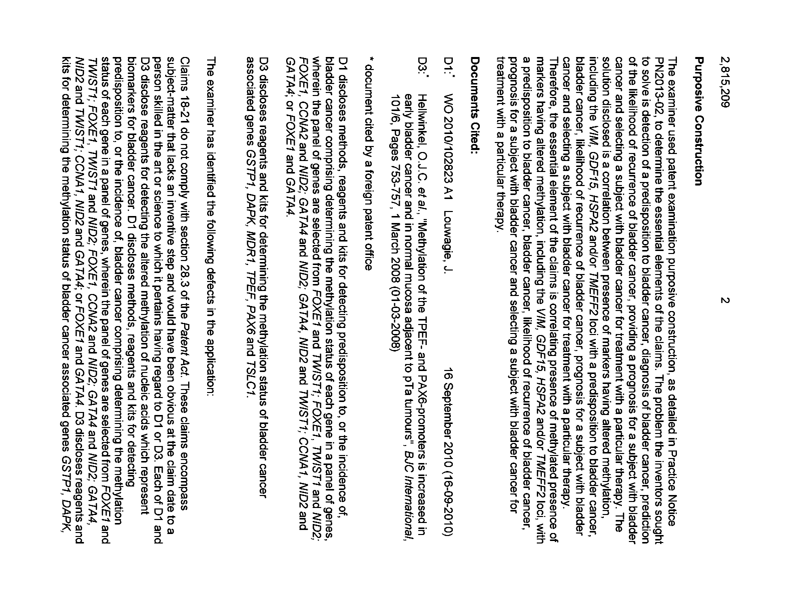 Document de brevet canadien 2815209. Poursuite-Amendment 20141217. Image 2 de 7