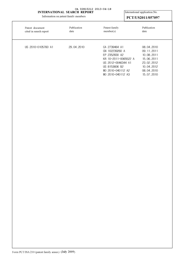 Document de brevet canadien 2815212. PCT 20121218. Image 10 de 10