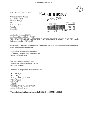 Canadian Patent Document 2818590. Correspondence 20151227. Image 1 of 1