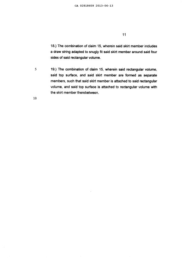 Document de brevet canadien 2818609. Revendications 20121213. Image 5 de 5