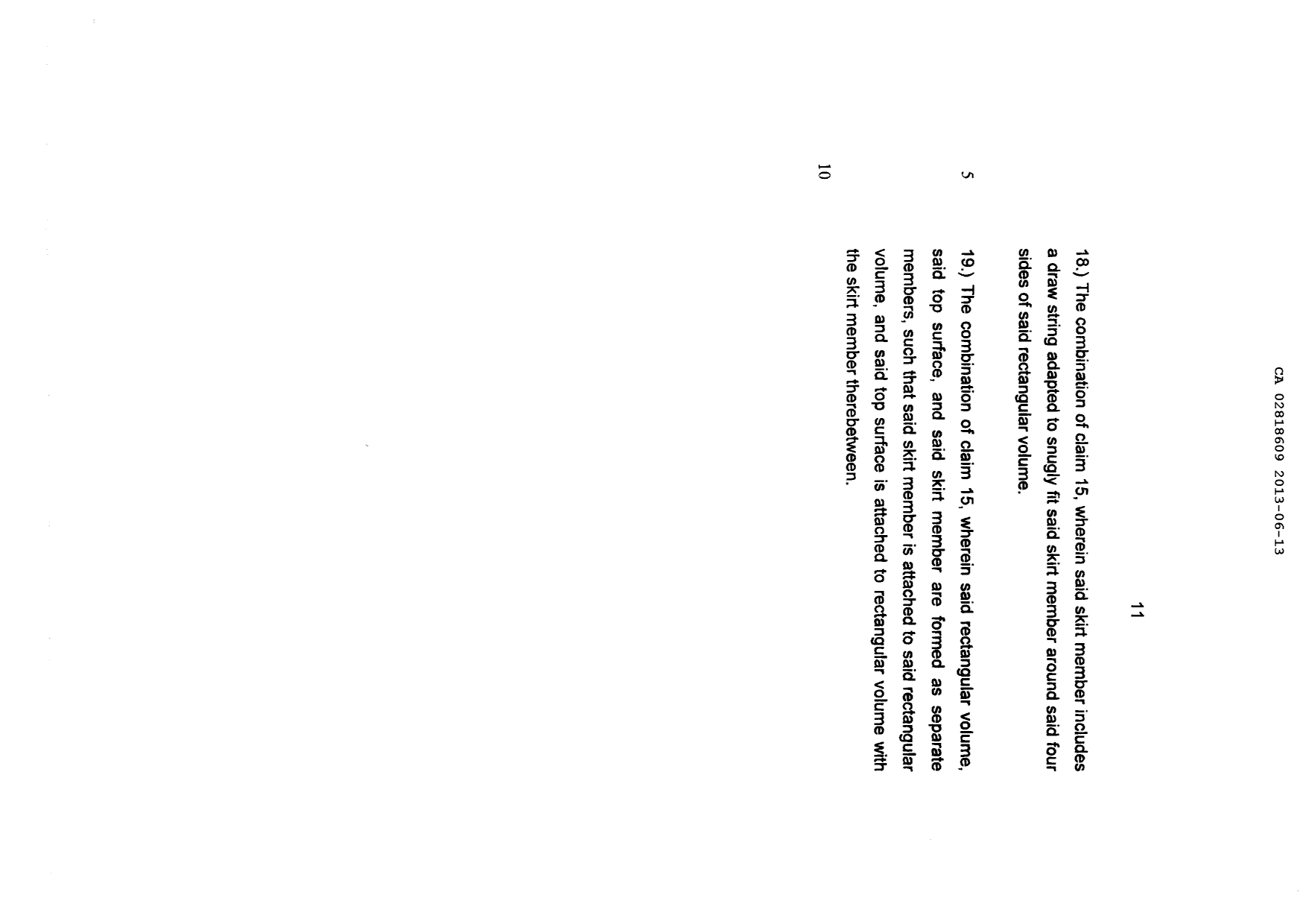 Document de brevet canadien 2818609. Revendications 20121213. Image 5 de 5