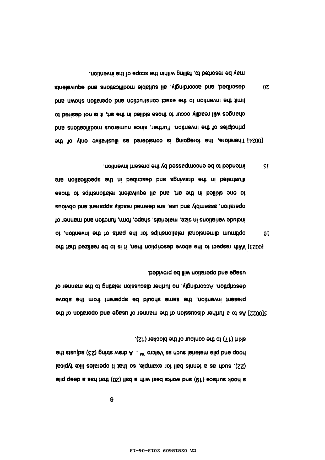 Document de brevet canadien 2818609. Description 20121213. Image 6 de 6