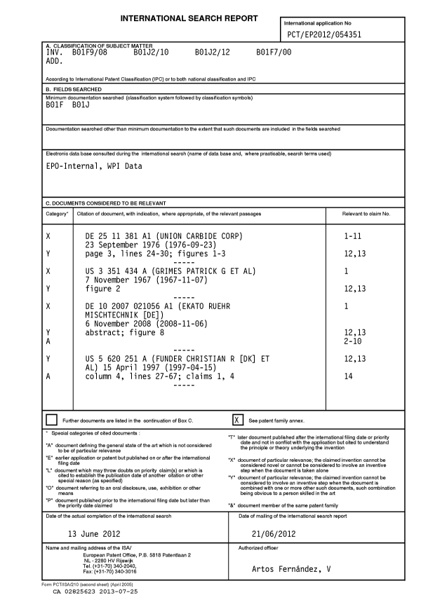 Document de brevet canadien 2825623. PCT 20130725. Image 1 de 4