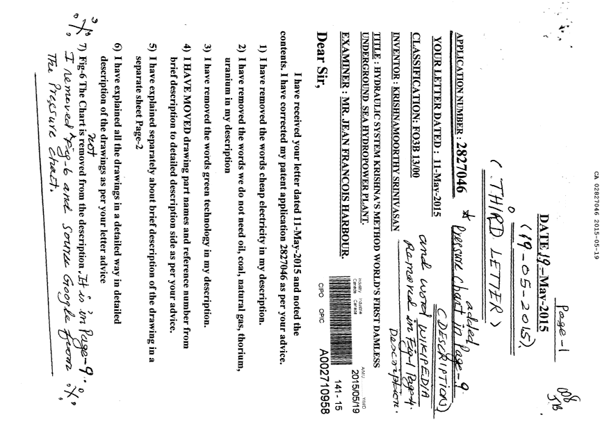 Canadian Patent Document 2827046. Prosecution-Amendment 20141219. Image 1 of 25