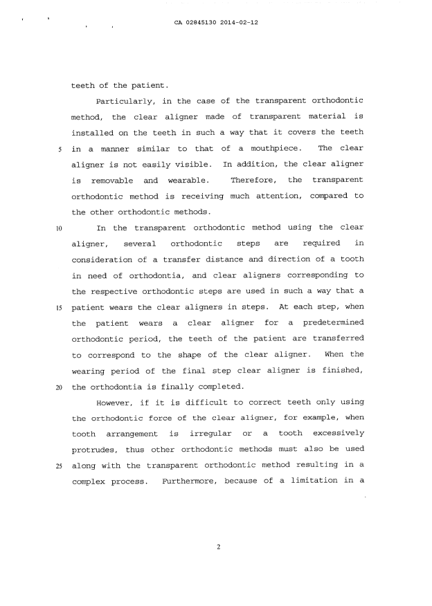 Canadian Patent Document 2845130. Description 20140212. Image 2 of 20