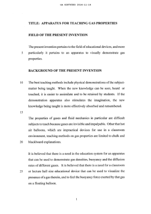 Canadian Patent Document 2870583. Description 20141114. Image 1 of 11