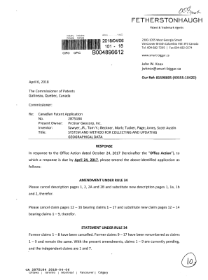 Canadian Patent Document 2875184. Prosecution-Amendment 20171206. Image 1 of 10