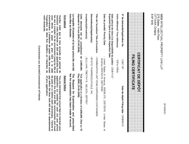 Document de brevet canadien 2887187. Correspondance 20141221. Image 1 de 1