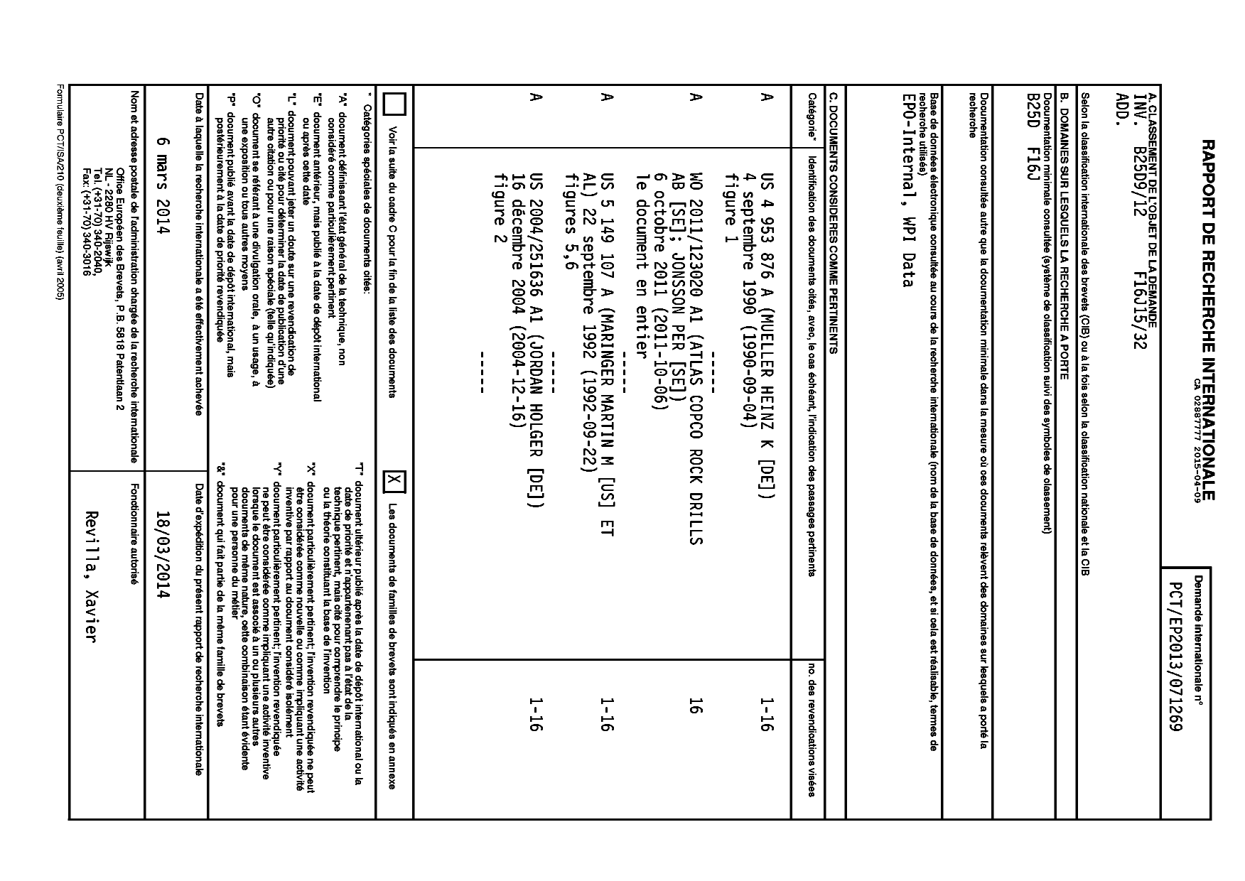 Document de brevet canadien 2887777. PCT 20141209. Image 1 de 2